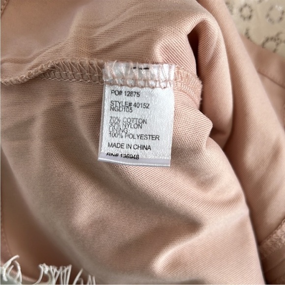 Nasty Gal Lace Overlay Dress Cream - Picture 10 of 13